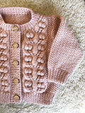 Dahlia Cardi and Hat