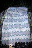 Zig Zag Stripe Baby Blanket