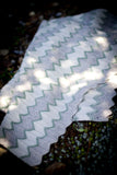 Zig Zag Stripe Baby Blanket