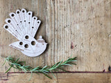 Piwakawaka - Fantail Needle Gauge Wooden