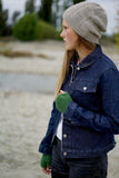 Bella Rosa Hat and Fingerless Gloves