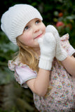 Snow White Hat and Mittens