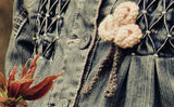 Emeline Mitts and Brooch