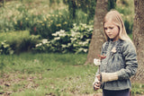 Emeline Mitts and Brooch