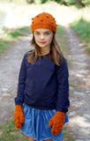 Popcorn Hat and Mittens