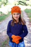 Popcorn Hat and Mittens