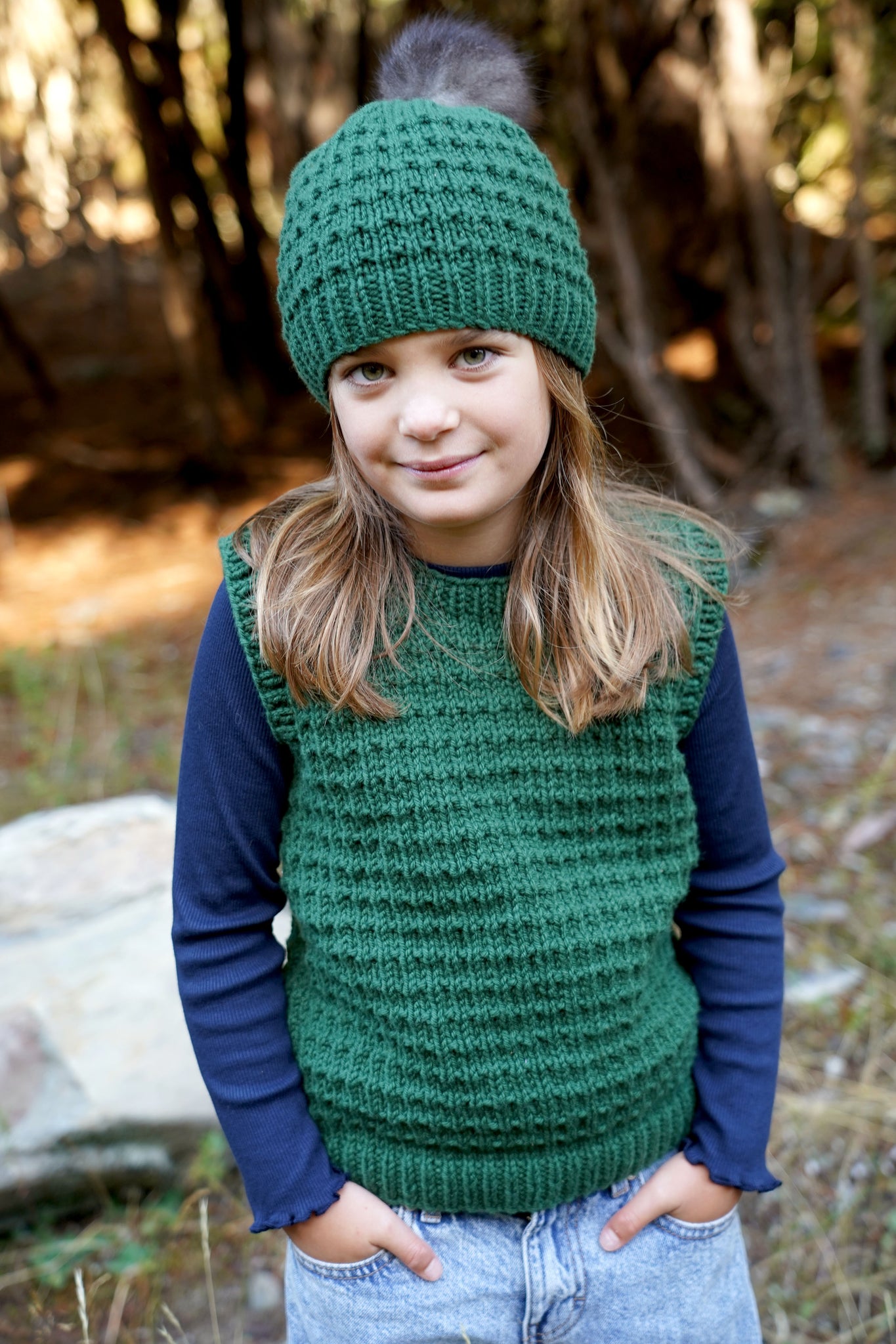 Keeley Vest and Hat – lisaFdesign - Main Image
