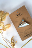 Flying Kiwi Enamel Pin