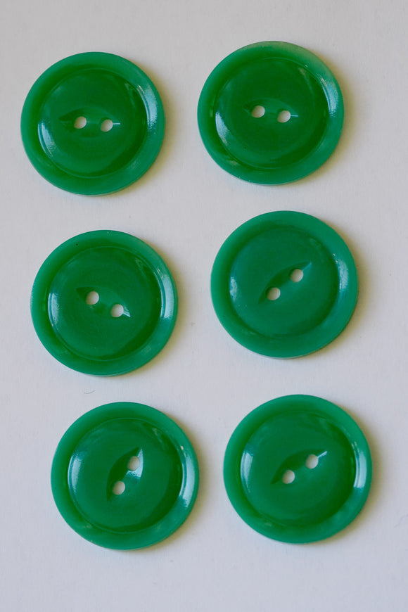Vintage Buttons - Green