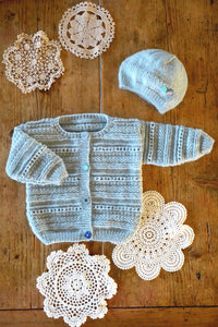 Carmel Cardi and Hat