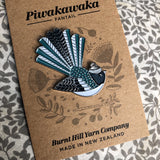 Piwakawaka - Fantail Enamel Pin