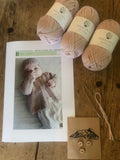Poppy Cardi and Hat - Knitting Kit
