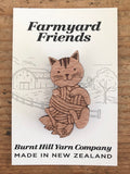 Farmyard Friends - Cat Pin