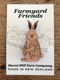 Farmyard Friends - Rabbit Pin