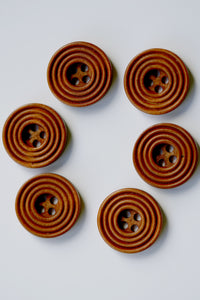 Circles Wooden Buttons